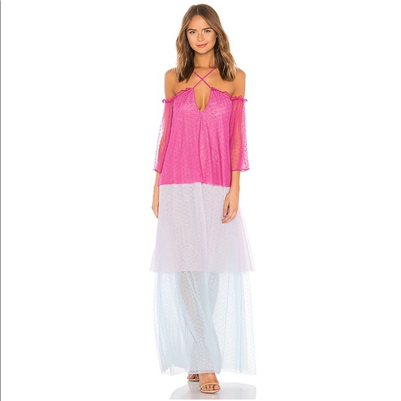 House of Harlow 1960 Dresses & Skirts - x REVOLVE Frida Tiered Maxi in Rainbow